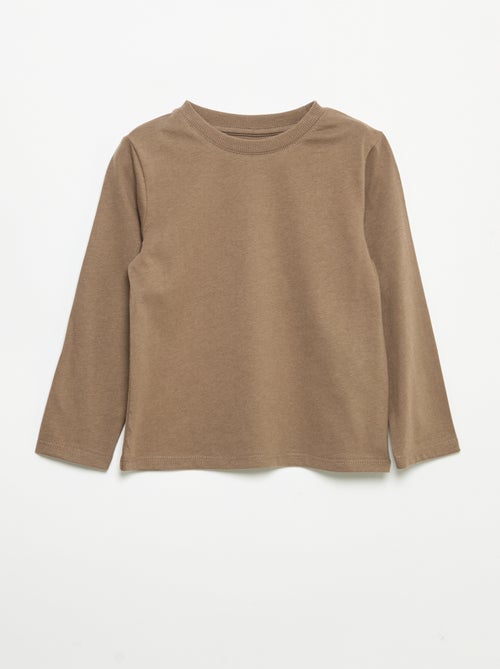 Set van 3 T-shirts met lange mouwen - Kiabi