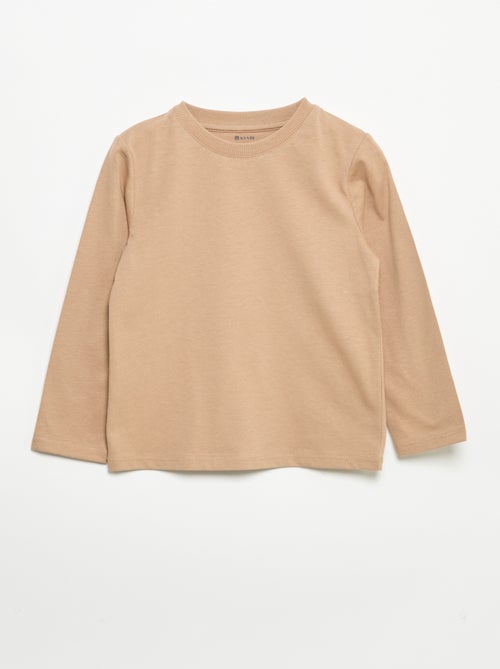 Set van 3 T-shirts met lange mouwen - Kiabi