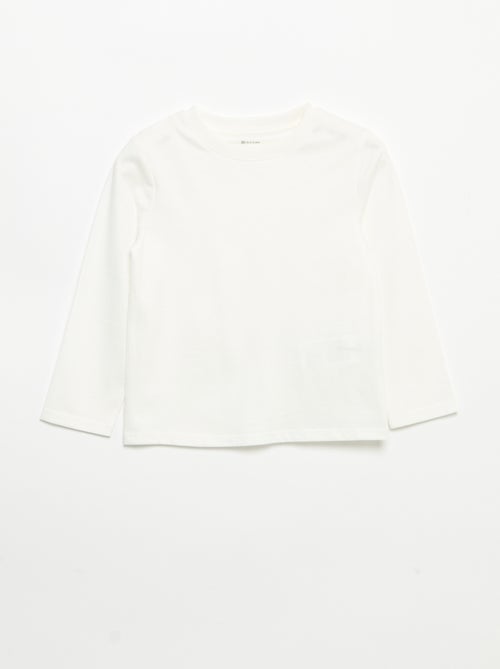 Set van 3 T-shirts met lange mouwen - Kiabi