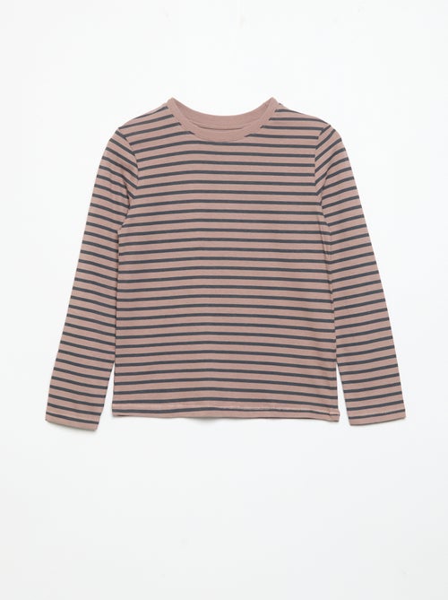 Set van 3 T-shirts met lange mouwen - Kiabi