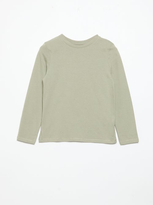 Set van 3 T-shirts met lange mouwen - Kiabi