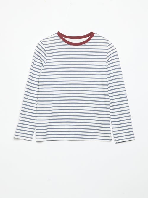 Set van 3 T-shirts met lange mouwen - Kiabi
