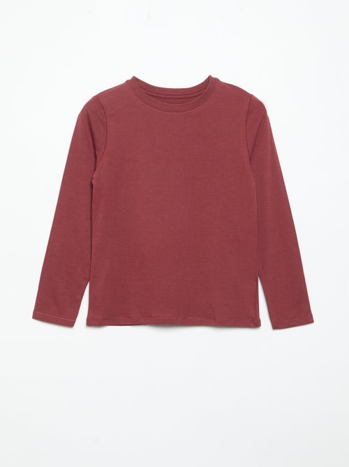 Set van 3 T-shirts met lange mouwen - Kiabi