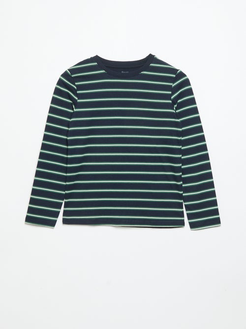 Set van 3 T-shirts met lange mouwen - Kiabi