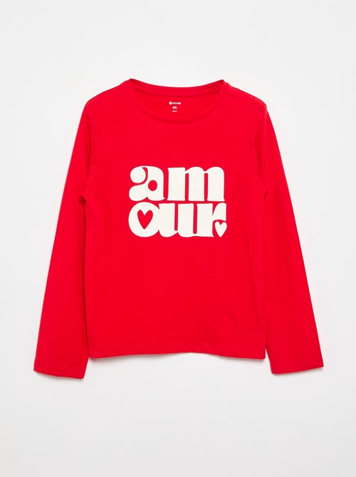Set van 3 T-shirts met lange mouwen - Kiabi Set van 3 T-shirts met lange mouwen - Kiabi
