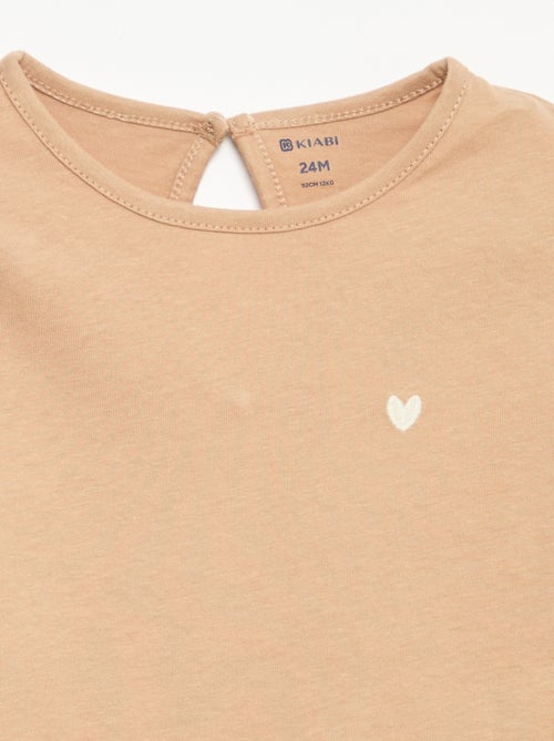 Set van 3 T-shirts met lange mouwen - Kiabi