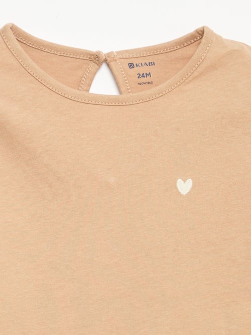 Set van 3 T-shirts met lange mouwen - Kiabi