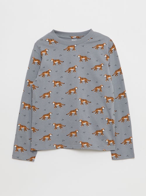 Set van 3 T-shirts met print - Kiabi