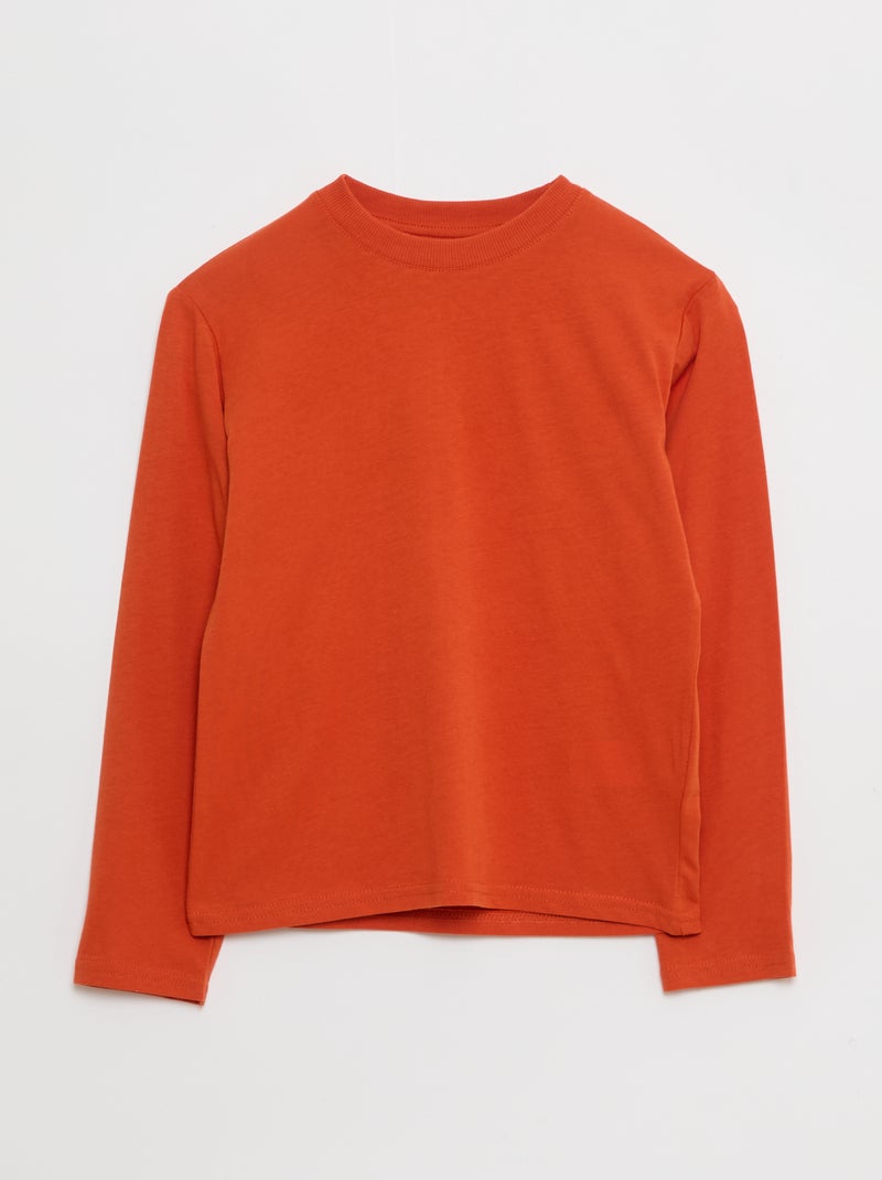 Set van 3 T-shirts met print Grijs - Kiabi