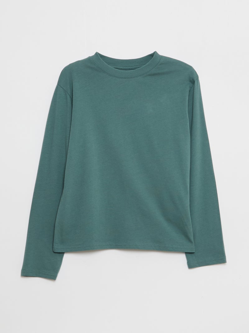 Set van 3 T-shirts met print Grijs - Kiabi