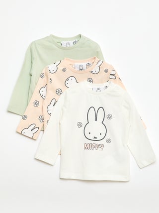 Set van 3 T-shirts 'Miffy'