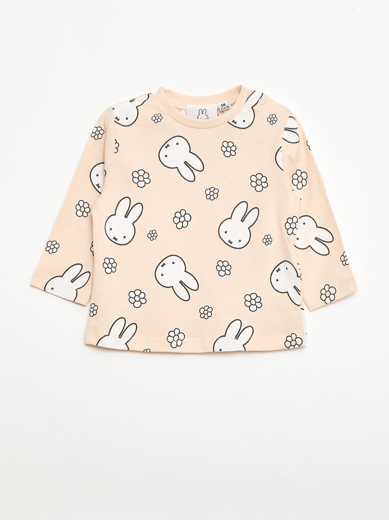 Set van 3 T-shirts 'Miffy' Wit - Kiabi