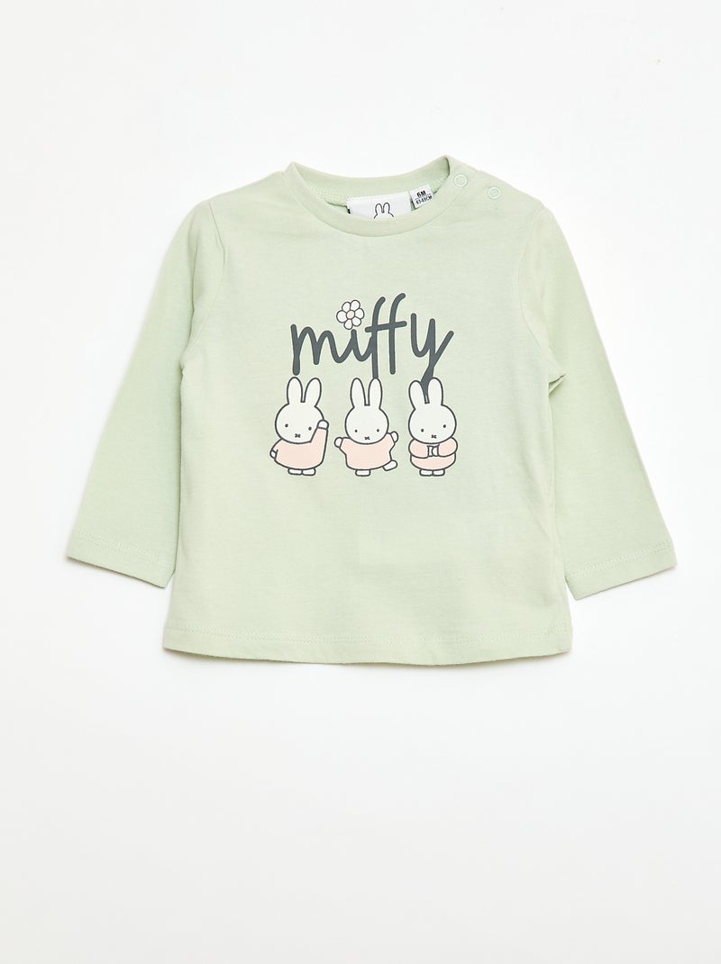 Set van 3 T-shirts 'Miffy' Wit - Kiabi