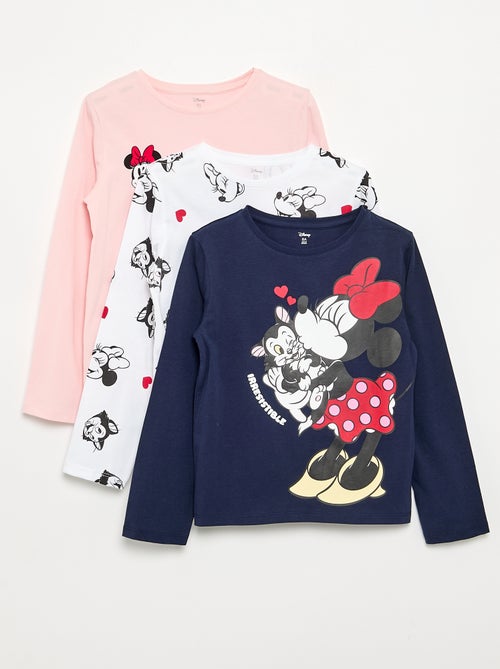 Set van 3 T-shirts 'Minnie' - Kiabi