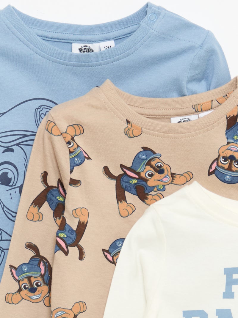 Set van 3 T-shirts 'Pat'Patrouille' Wit - Kiabi