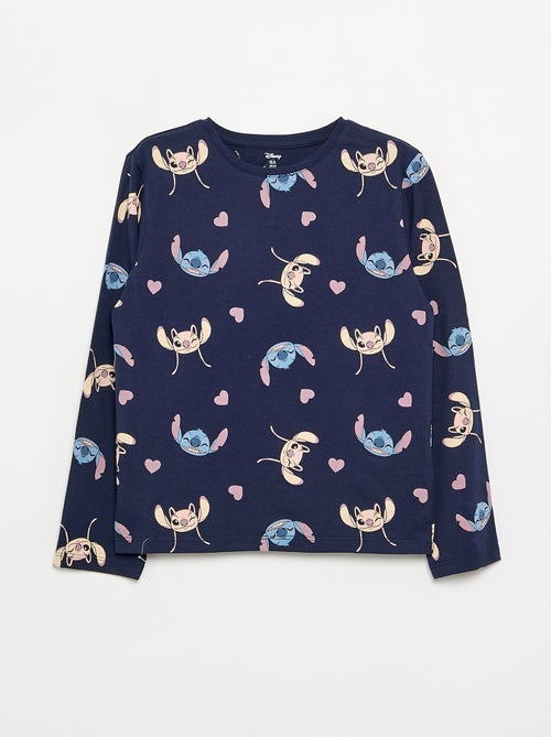 Set van 3 T-shirts 'Stitch' & 'Angel' - Kiabi