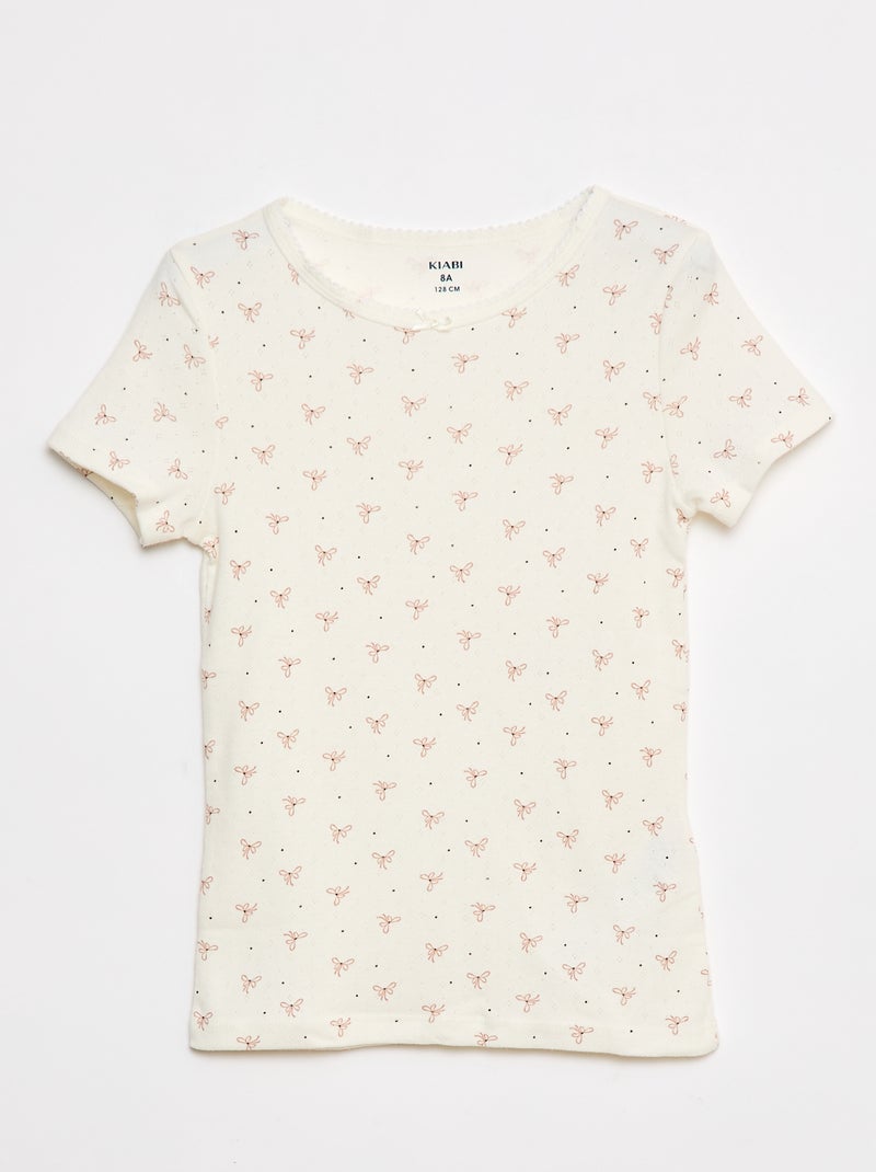Set van 3 T-shirts Wit - Kiabi