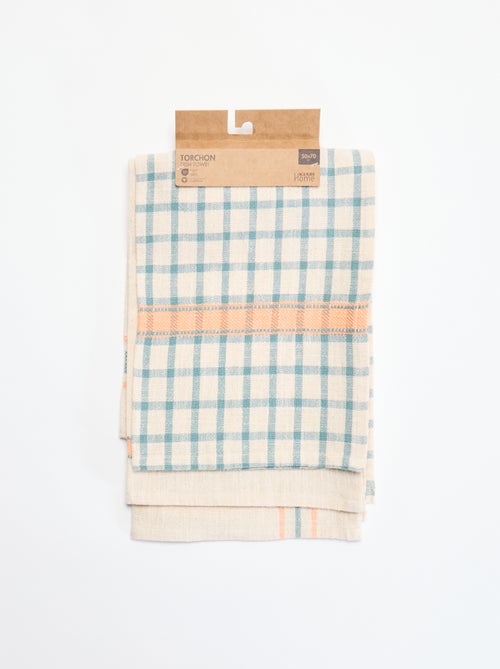 Set van 3 theedoeken 50 x 70 cm - Kiabi Home - Kiabi