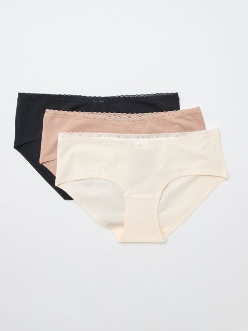 Set van 3 zwangerschapshipsters - Kiabi