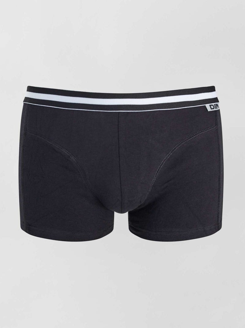 Set van 4 boxershorts 'Ecodim' 'DIM' zwart  - Kiabi