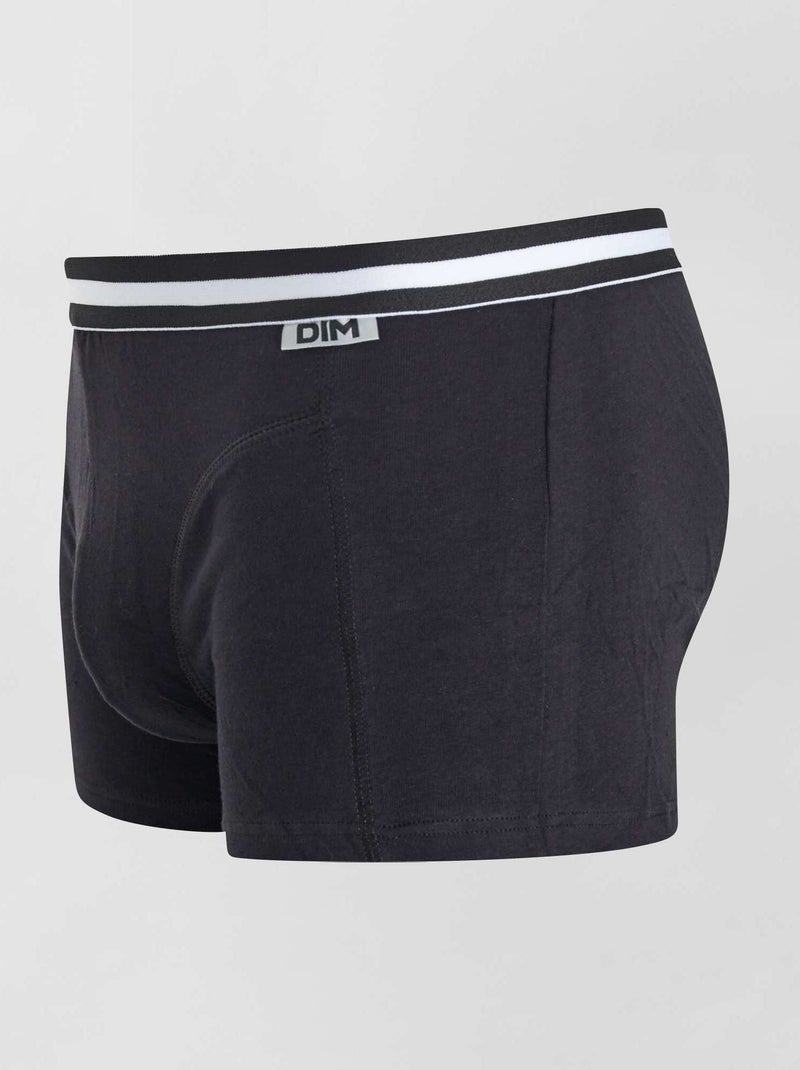 Set van 4 boxershorts 'Ecodim' 'DIM' zwart  - Kiabi