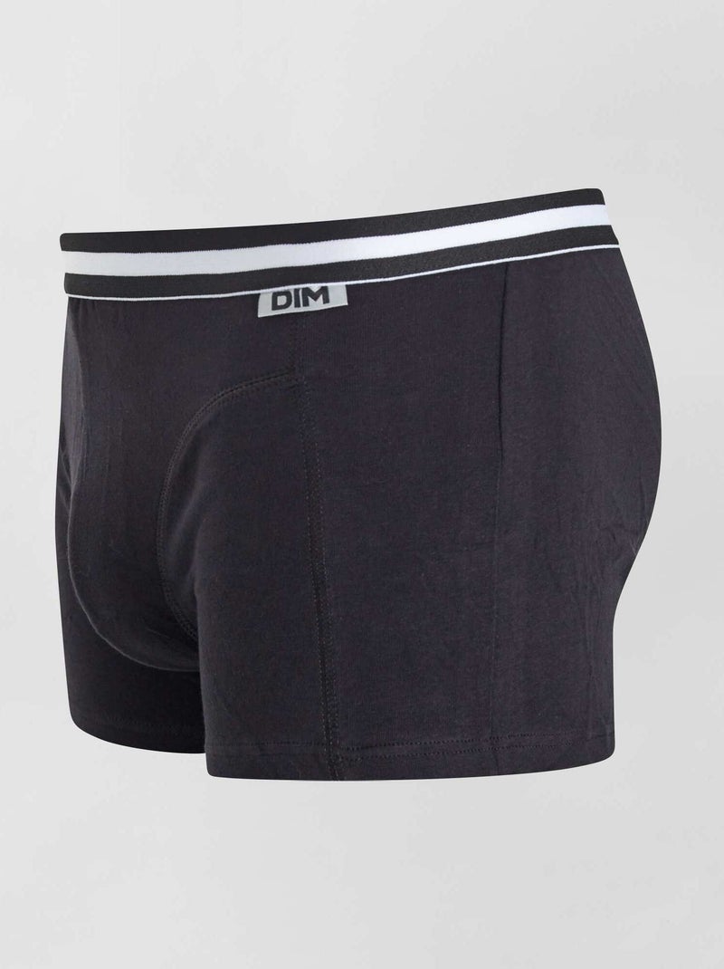 Set van 4 boxershorts 'Ecodim' 'DIM' zwart  - Kiabi