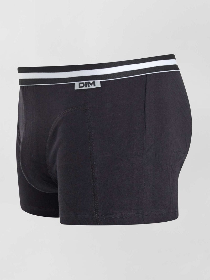 Set van 4 boxershorts 'Ecodim' 'DIM' zwart  - Kiabi