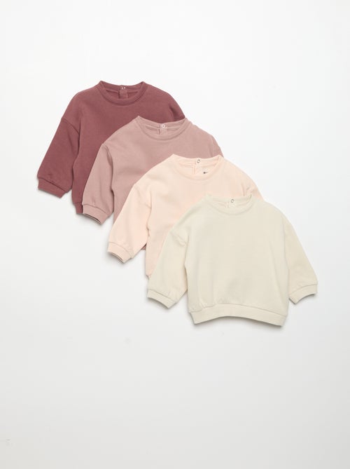 Set van 4 oversized sweats - Kiabi