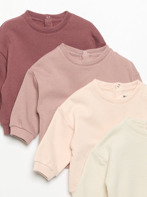 Set van 4 oversized sweats - Kiabi