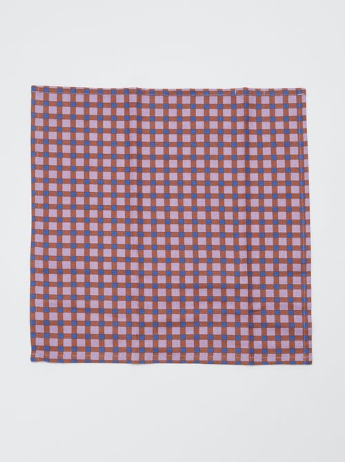 Set van 4 servetten 40 x 40 cm - Kiabi Home - Kiabi