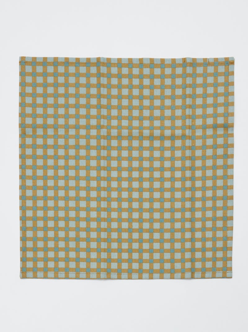 Set van 4 servetten 40 x 40 cm - Kiabi Home BIEGE - Kiabi