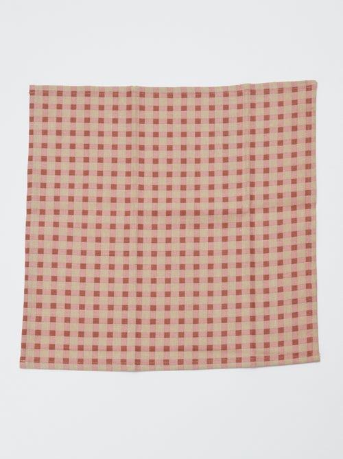 Set van 4 servetten 40 x 40 cm - Kiabi Home - Kiabi