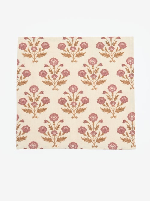 Set van 4 servetten 40 x 40 cm - Kiabi Set van 4 servetten 40 x 40 cm - Kiabi