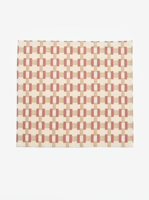 Set van 4 servetten 40 x 40 cm - Kiabi Set van 4 servetten 40 x 40 cm - Kiabi