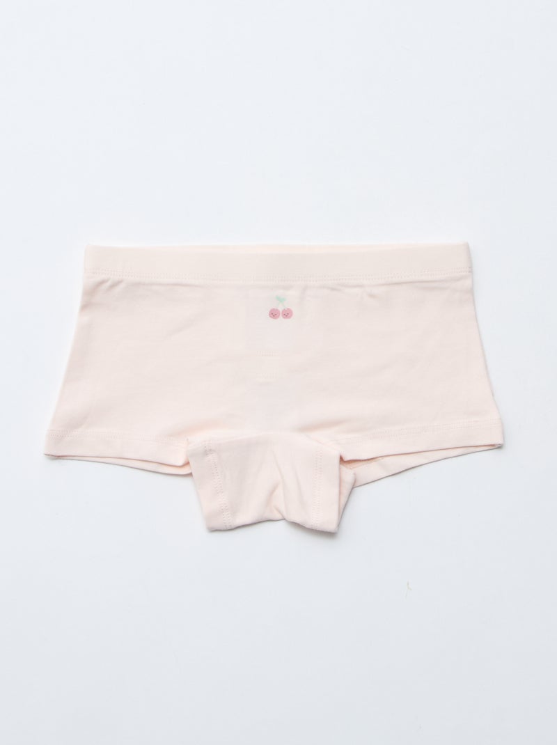 Set van 4 shortjes met print Geel - Kiabi