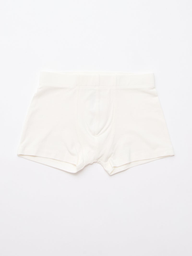 Set van 5 boxers met fantasieprint Blauw - Kiabi