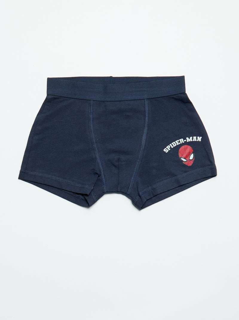 Set van 5 boxers 'Spiderman' Zwart - Kiabi