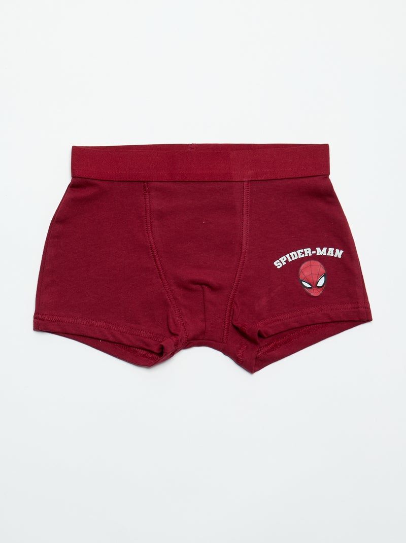 Set van 5 boxers 'Spiderman' Zwart - Kiabi