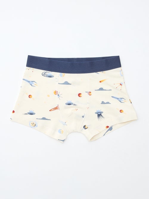 Set van 5 herenboxershorts met fantasieprint - Kiabi