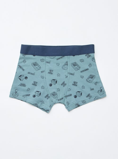 Set van 5 herenboxershorts met fantasieprint - Kiabi
