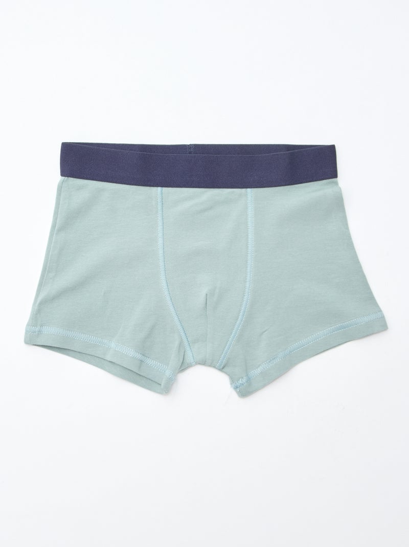 Set van 5 herenboxershorts met fantasieprint Oranje - Kiabi
