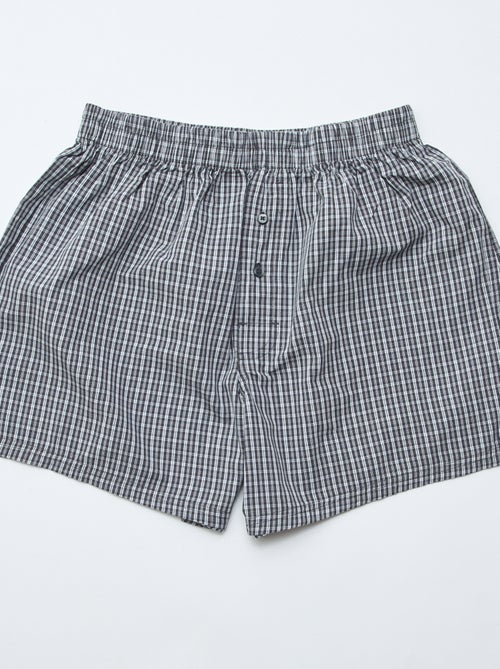 Set van 5 katoenen boxershorts - Kiabi