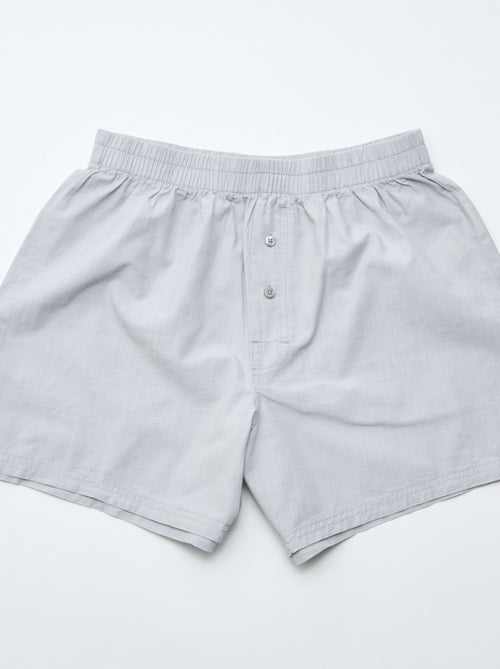 Set van 5 katoenen boxershorts - Kiabi