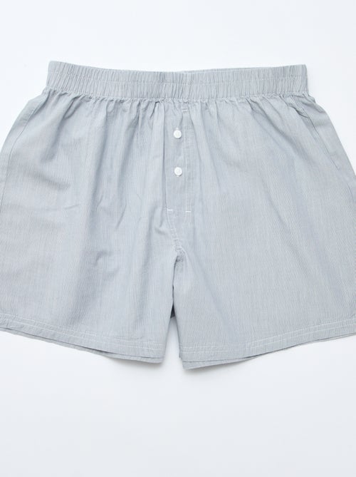 Set van 5 katoenen boxershorts - Kiabi