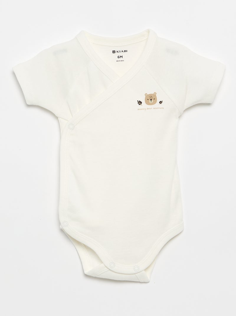Set van 5 meegroeirompertjes Bruin - Kiabi