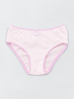 Set van 5 onderbroekjes uit zuiver katoen - Kiabi