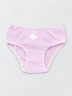 Set van 5 onderbroekjes uit zuiver katoen - Kiabi