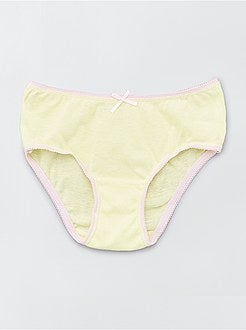 Set van 5 onderbroekjes uit zuiver katoen - Kiabi