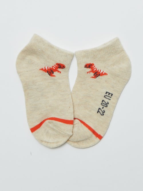 Set van 5 paar onzichtbare sokken - Kiabi