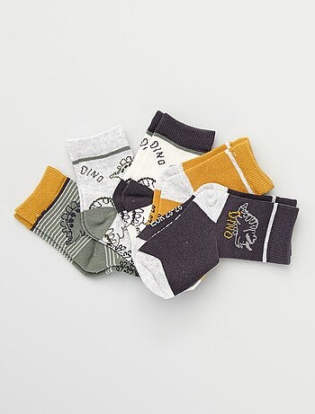 Set van 5 paar sokken met print - Kiabi